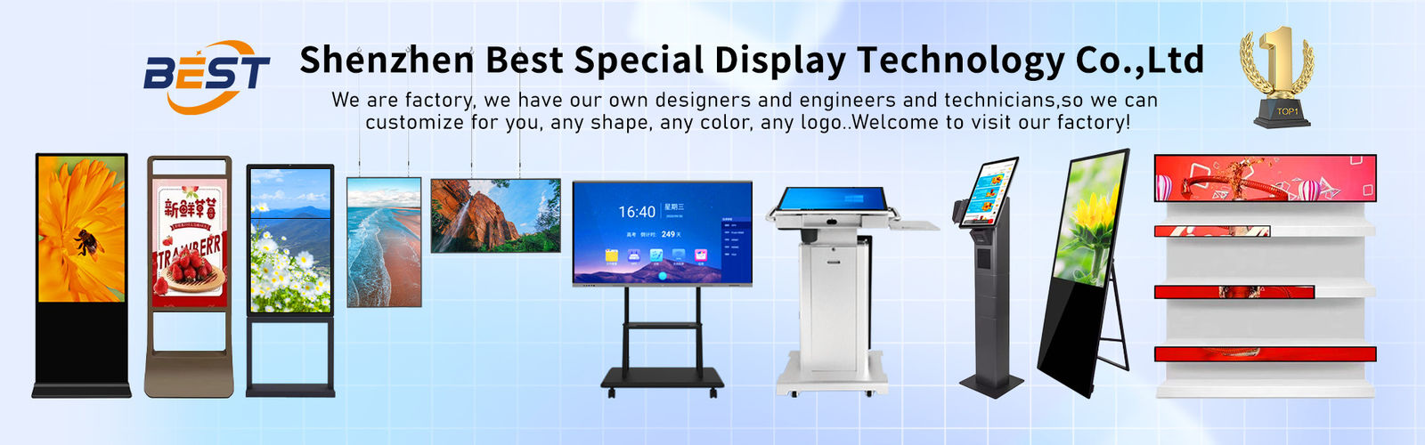 Display de señalización LCD
