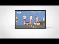 IP66 Inmune Signalización digital de exterior 55 pulgadas 5000nit UHD de grado de aviación de aleación de aluminio