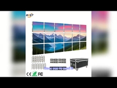 Pantalla de visualización LED de alquiler para interiores P0.9/P1.25/P1.86/P2.5/P3.91 Matriz de panel de pared personalizada