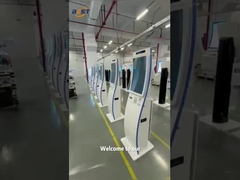 Terminal de autoservicio de quiosco de hotel con soluciones de pago con pantalla táctil