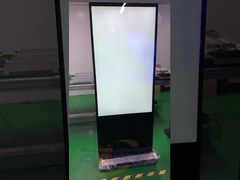 Pantalla de pantalla de publicidad LCD de 49 pulgadas con señalización digital en pie