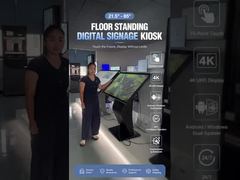 Exhibición de la publicidad de Digitaces del quiosco de la pantalla táctil de 43 pulgadas