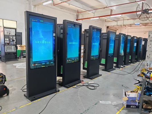 43 75 pulgadas pantalla táctil panel LCD vertical soporte de publicidad pantalla LED máquina de publicidad full hd grandes anuncios