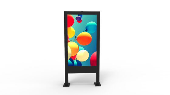Señalización digital LCD al aire libre con 2500Cd/m2 Brillo Cuad-core Cortex-A17 CPU y ángulo de visión de 178°/178°