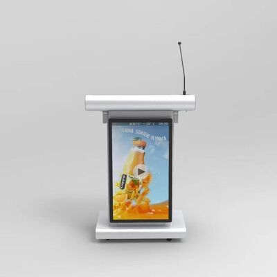Profesional Digital Podium Lectern con Intel i5 6th, 350 Cd/m2 Brillo y 8GB de RAM para Conferencias y Aulas