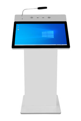 E-Learning Smart Lectern con Intel i5 6a CPU, pantalla de 27 pulgadas y 350 Cd / m2 Brillo para la enseñanza inteligente