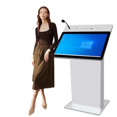 E-Learning Smart Lectern con Intel i5 6a CPU, pantalla de 27 pulgadas y 350 Cd / m2 Brillo para la enseñanza inteligente