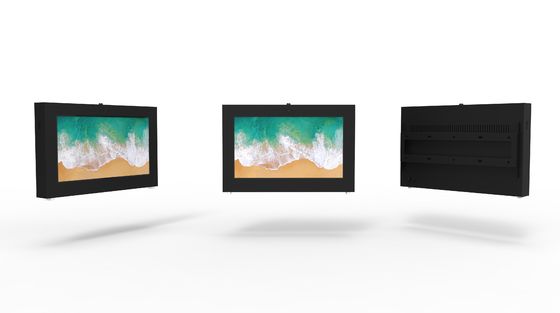 55 pulgadas LCD exterior de señalización de publicidad Totem reproductor de medios con sistema operativo android