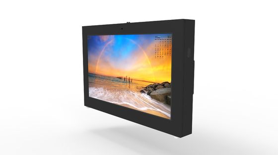 Pantalla LCD a prueba de agua al aire libre personalizada con cartelería digital a todo color Publicidad LCD