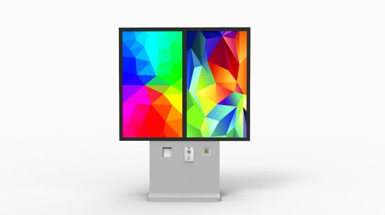 Quiosco interactivo de señalización digital de 55 pulgadas con brillo de 2500Cd/m² y procesador de cuatro núcleos Cortex-A17