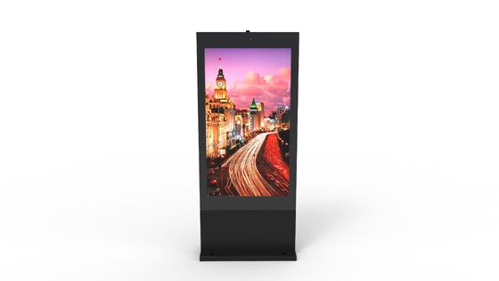 Display de señalización digital exterior de resolución 4K con brillo de 2500 nits y pantalla de publicidad LCD impermeable IP65