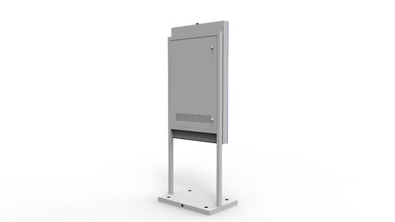 55 pulgadas de la señalización LCD exterior de publicidad Totem reproductor de medios de comunicación de señalización digital con sistema operativo android