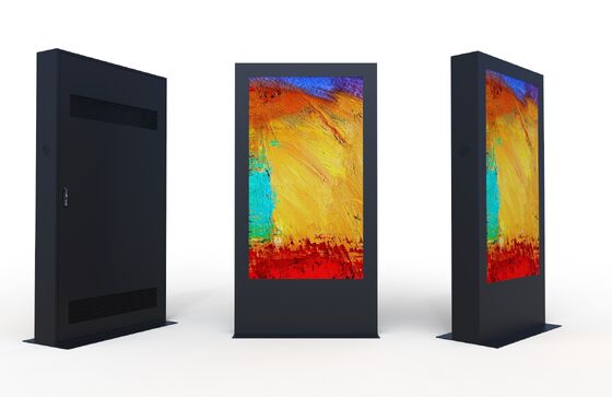 Alta luminosidad 2500Cd/m2 Pantalla táctil impermeable, señalización digital, pantalla LED, quiosco exterior
