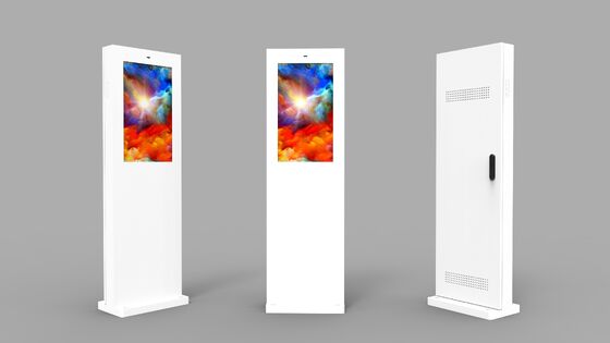 IP65 Pantalla de señalización digital a pared impermeable con 2500Cd/m2 de brillo para publicidad al aire libre
