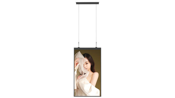 Pantalla colgante de alta luminosidad, pantalla de pantalla de la ventana de la tienda de ropa