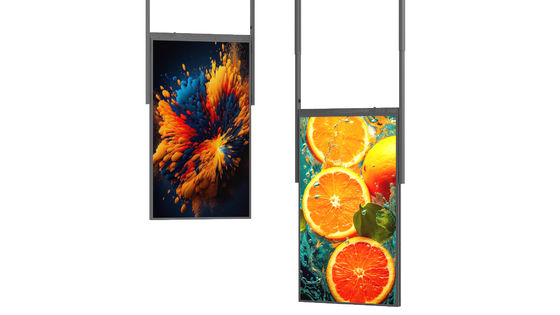 2500 Nits Tienda Interactiva pantalla de ventana señalización / pantalla LCD de ventana para venta al por menor