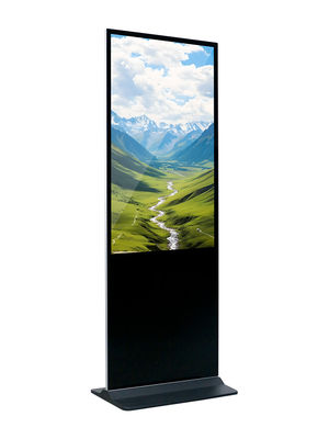 Display digital con pantalla táctil Totem, Totem de pie en el piso Quiosco de señalización digital
