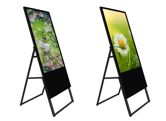 Quiosco inteligente en interiores Pantalla de publicidad LCD vertical Panel interactivo Señalización digital Totem Piso de pie Pantalla táctil Android