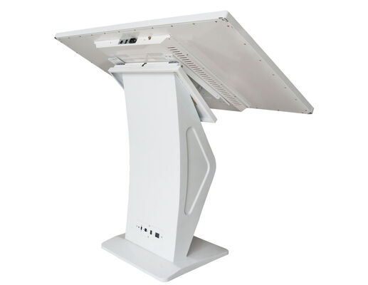 Quiosco de pantalla táctil interior tipo K con resolución 2K CPU Quad-core Cortex-A17 y 350 Cd/m2 Brillo señalización digital