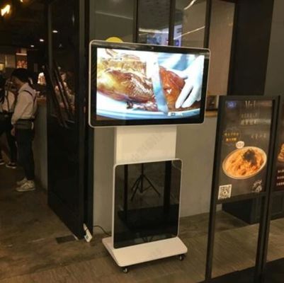 Pantalla táctil de interiores Quiosco de información 2k Display de medios de comunicación Reproductor publicitario Vertical Lcd Digital Signage