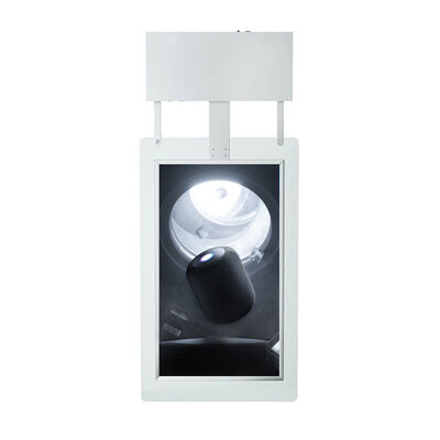 Alto brillo 350 Cd/m² Pantalla LCD ultrafina de señalización digital de 55 pulgadas para publicidad en el tablero del menú