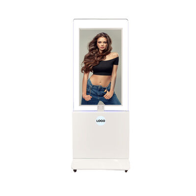 55 pulgadas Ultra Slim Indoor LCD Digital Signage con 350 Cd / m2 Brillo para pantalla publicitaria de pie en el piso