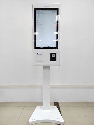 Quiosco de autoservicio de pantalla táctil de 32 pulgadas con impresora térmica y quiosco de pago Android Cortex-A17 de cuatro núcleos