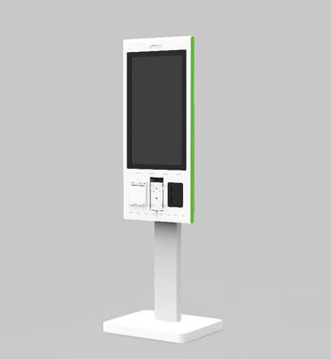 21.5 pulgadas 32 pulgadas máquina de cajero de autoservicio con impresora / escaneo de código QR / NFC