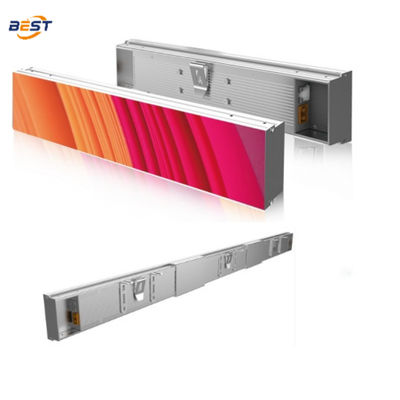 Pantalla de LED de tamaño personalizado de alta definición para interiores 300-1200x60mm gabinete de perfil de aluminio 3840Hz
