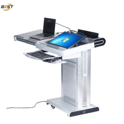 Smart Podium con Multi Points Foil Touch 350 Cd/m2 Brillo y 8 GB de RAM para presentaciones mejoradas