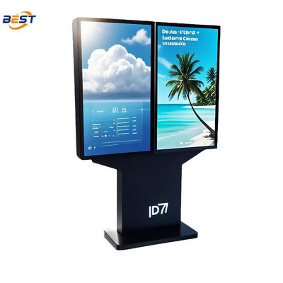 Monitoreo industrial de todo el tiempo de 65 pulgadas con resolución 4K de 50000 horas de vida útil Sistema de enfriamiento activo