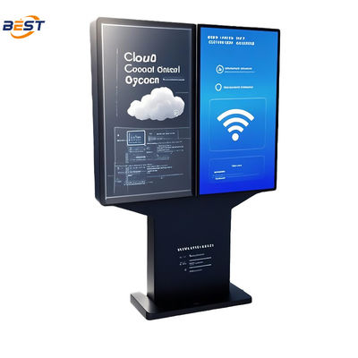 Monitoreo industrial de todo el tiempo de 65 pulgadas con resolución 4K de 50000 horas de vida útil Sistema de enfriamiento activo