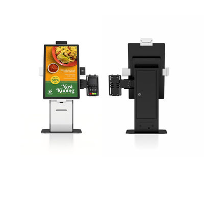 Pedidos de autoservicio Quiosco de hoteles Pago en efectivo NFC Señalización digital al aire libre