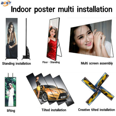 Displays de publicidad LED comerciales OEM ODM Soluciones de carteles LED digitales personalizados