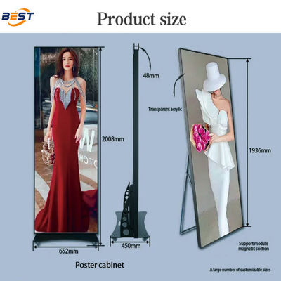 Displays de publicidad LED comerciales OEM ODM Soluciones de carteles LED digitales personalizados