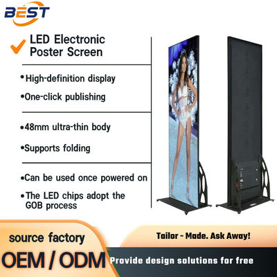 Pantallas de pantalla LED para carteles de interiores P1.25/P1.86/P2/P2.5 Alquiler a todo color Soluciones OEM ODM