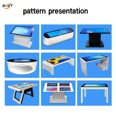 Mesa de juego digital con pantalla LCD y ordenador de juegos multi-touch
