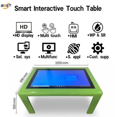 Mesa de juego digital con pantalla LCD y ordenador de juegos multi-touch