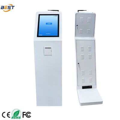 Máquina dispensadora de billetes con sistema de gestión de colas con pantalla táctil LCD con impresión térmica y varios idiomas