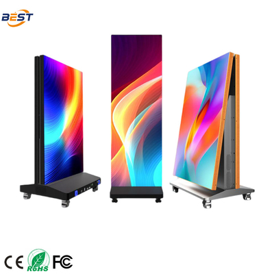 Pantalla de visualización de carteles LED para interiores P2.5 1920x640mm Servicio frontal