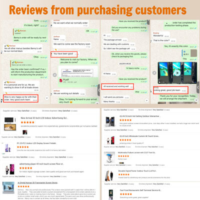 21.5" Pizarra LED Inteligente Android de Pie para Negocios Interiores