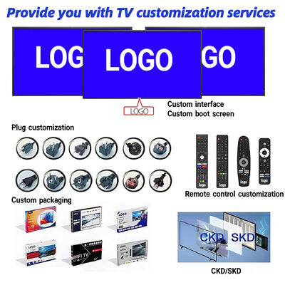 Televisor para exteriores resistente al agua IP55/IP66 con resolución 4K Ultra HD y alto brillo de 1500-3000nits para pantallas comerciales