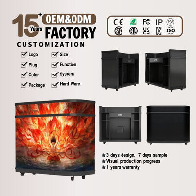 Frecuencia de actualización comercial de la pantalla SMD1515 IP43 3840Hz de la recepción LED de P2.5 GOB alta