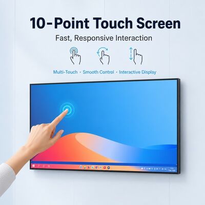 Pantalla de caja de luz para montaje en pared de 43 49 55 65 75 pulgadas, pantalla publicitaria Android 4K de 2000 nits