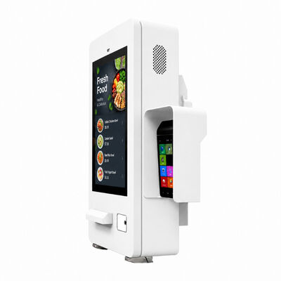Outdoor Self-Service Ordering Kiosk 10-Point Capacitive Touch Screen Anti-Explosion Glass